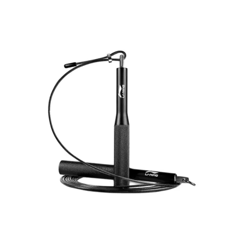 LiNing Fitness Training Non Countable Jump Ropes Adults Steel Wire+PU Rope, Aluminum Alloy Controller Cord Length 3m
