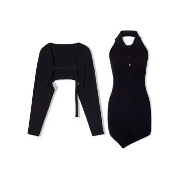 LA CRAWFISH Two Piece Skirt Sets Women's