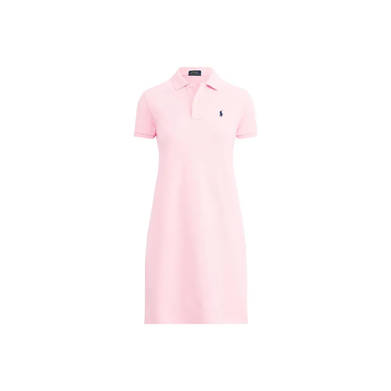 Polo Ralph Lauren Short Sleeved Dress Women's Pink-0