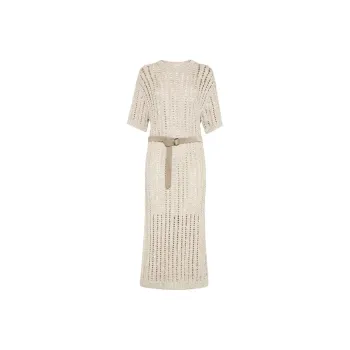 Brunello Cucinelli Knitted Midi Dress