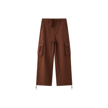 BETTERSAY Cargo Pants Women's Dark Brown