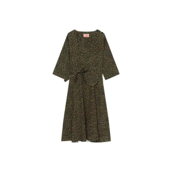 KENZO Leopard print Midi Dress