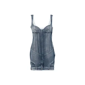 OFF WHITE Upside Down Denim Dress