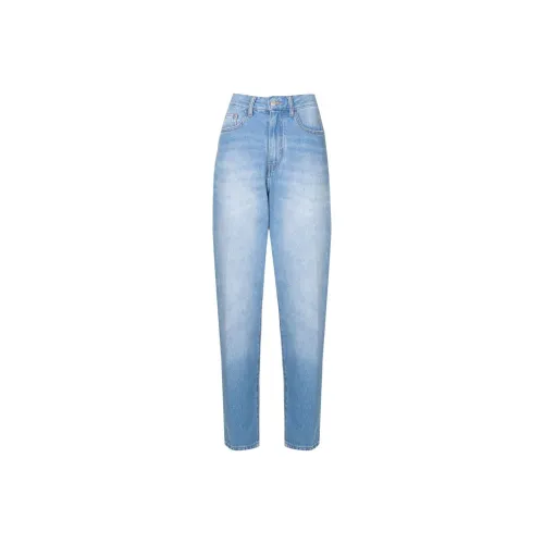 OSKLEN High-waisted Barrel-leg Jeans