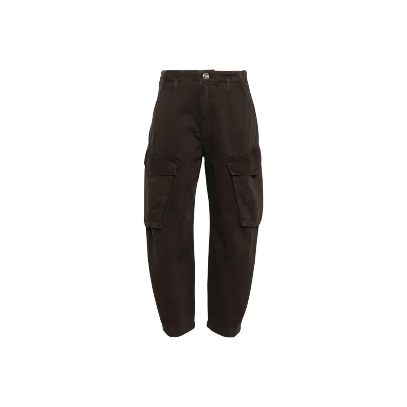 PINKO Wide Leg Cargo Trousers-0