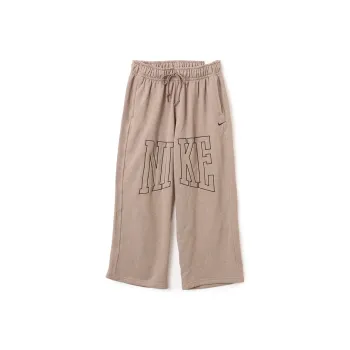 Nike Swoosh AS W NSW S TR EET OH FLC Knitted Sports Pants Women's Mink Brown