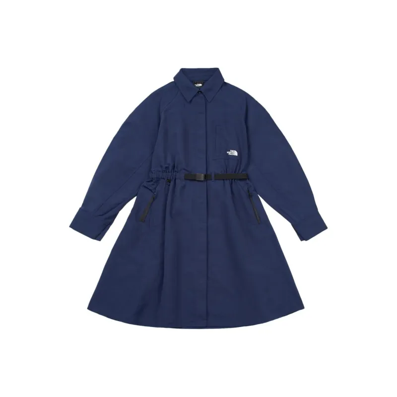 THE NORTH FACE Long Sleeved Dresses Women's Navy-0