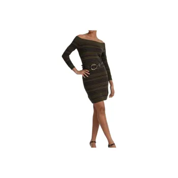 Polo Ralph Lauren Long-Sleeved Dresses Women's Green