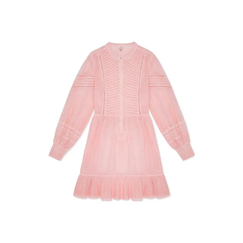 GUESS Long-Sleeved Dresses Women's Pink-0