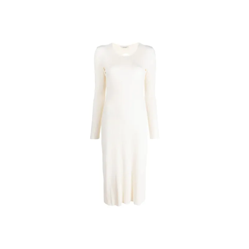 HOLZWEILER Long-Sleeved Dresses Women's White-0