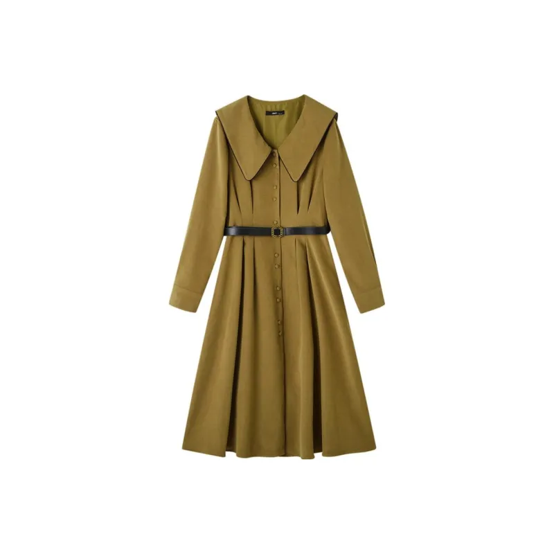 【dme】 Long Sleeved Dresses Women's-0