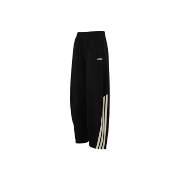 Adidas Knitted Sports Pants Unisex Black