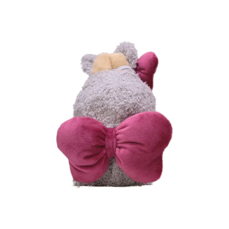 [Modified Doll] POP MART Labubu THE MONSTERS Heartbeat Macaron Collection, Chinchillas Bowknot, Cute Hang Tag Box 15cm-12
