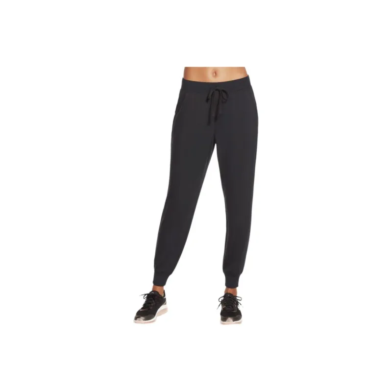 Skechers SKECHLUXE Restful Knitted Sports Pants Women's Black-0