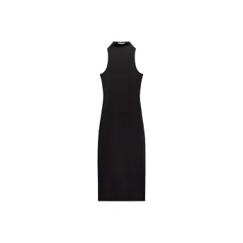ZARA Sleeveless Dress Women's Black