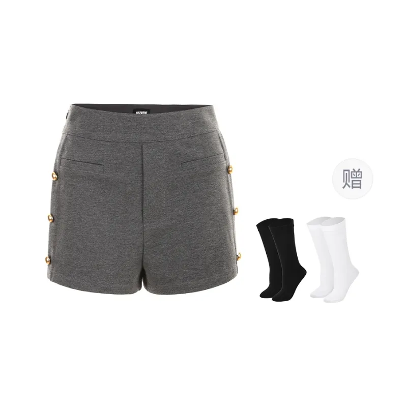BSEVENI Casual Shorts Women's-0