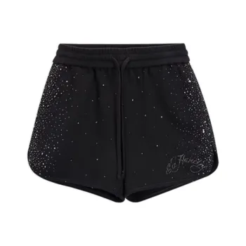 Ed Hardy FW24 Casual Shorts Women's Black
