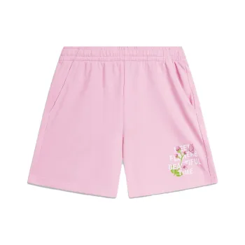 LiNing Sports Fashion Collection Casual Shorts Women's Sheer Pink