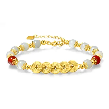 Furunlai Bracelets White Jade/Pale Greenish White Jade Unisex