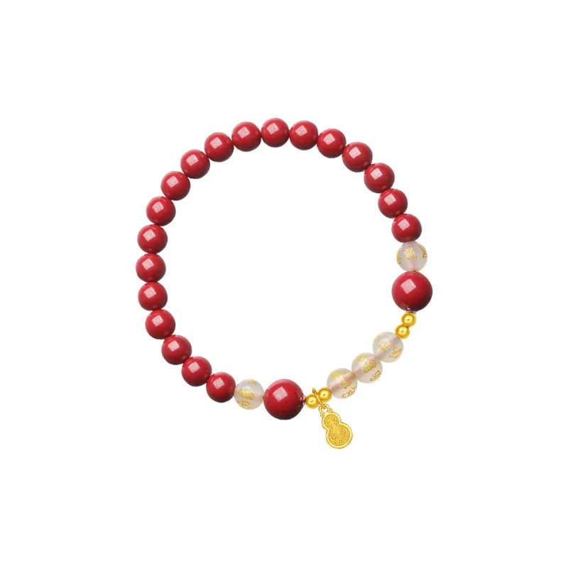 ZHOU LIU FU Cinnabar Bracelets Women's-2