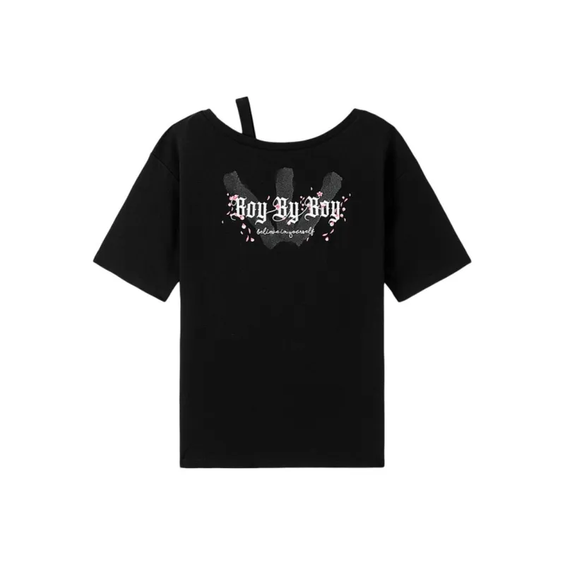 BOY BY BOY Short Sleeved Dresses Women's Black-0