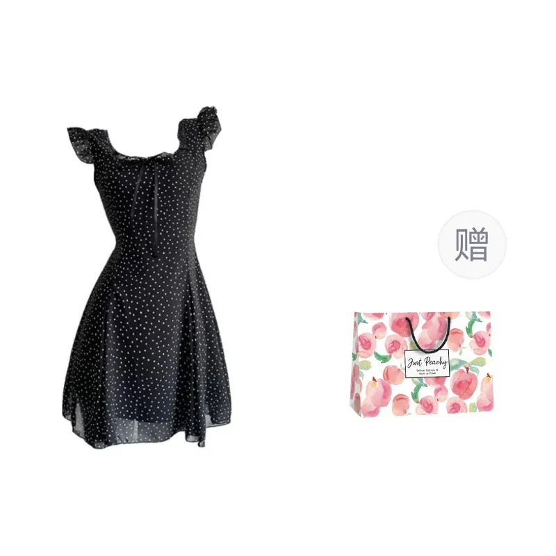 Qiuerle Short Sleeved Dress Women's-7