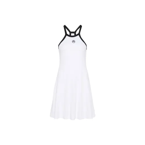 Marine Serre SS24 Slip Dresses Women's White