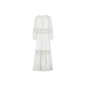 Twinset Creponne Lace Maxi Dress