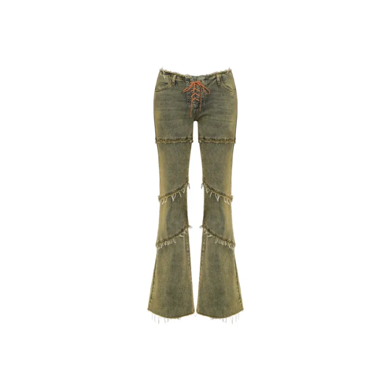 THE KRIPT RIKA JEANS Jeans Women's Copper Green-0