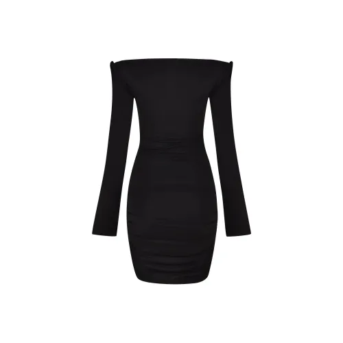 I.AM.GIA LORELAI MINI DRESS Long-Sleeved Dresses Women's Black