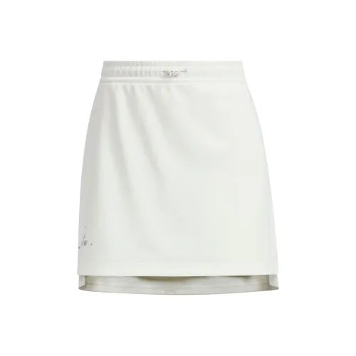 Adidas VERBIAGE KNIT SKIRT Casual Shorts Women's Jade White