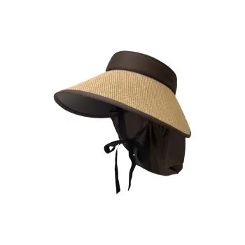 VIVIWELL Straw Woven Sun Protection Hats Unisex