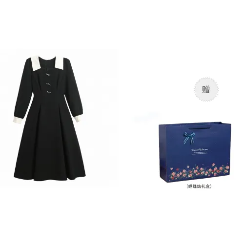 ONNFB Long Sleeved Dresses Women's Black