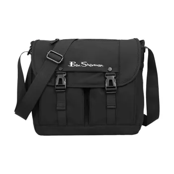 BEN SHERMAN Oxford Messenger Bag, Shoulder Bag Unisex Multicolor