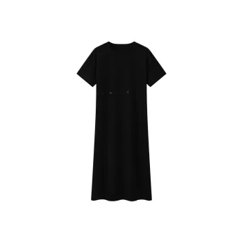 KUHNMARVIN Short Sleeved Dress Women's Black