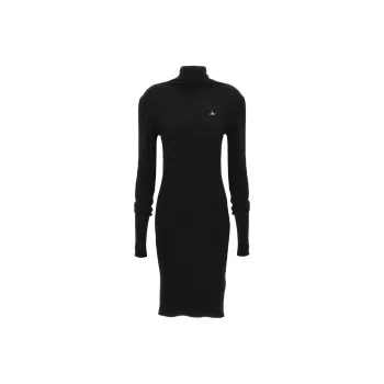 Vivienne Westwood Long Sleeved Dresses Women's Black