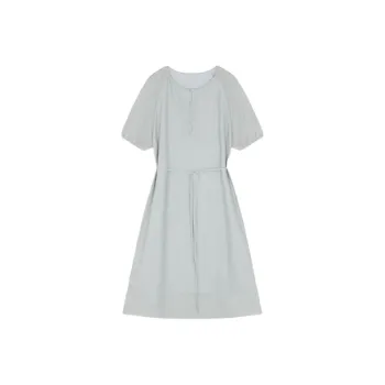 IHIMI Short Sleeved Dress Women's Mint Green