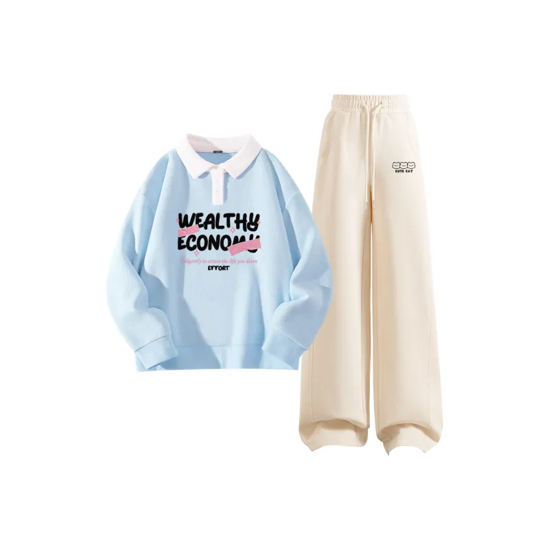 MINISO Sweatshirt Sets Women's-2