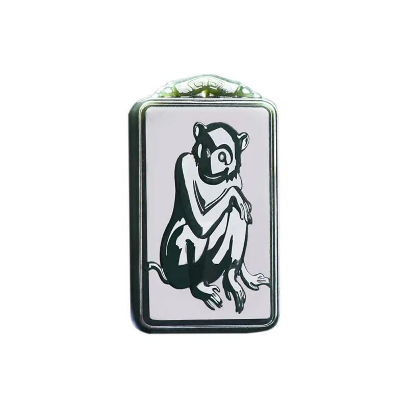 KUNYUYAO Hetian Jade Pendants Green Jade Unisex-40