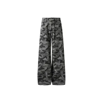ZNZX Jeans Loose Fit Women's Gray