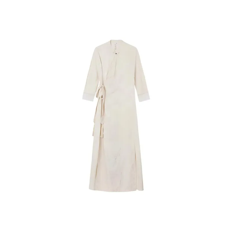 Ginger Long Sleeved Dresses Women's Ecru-0
