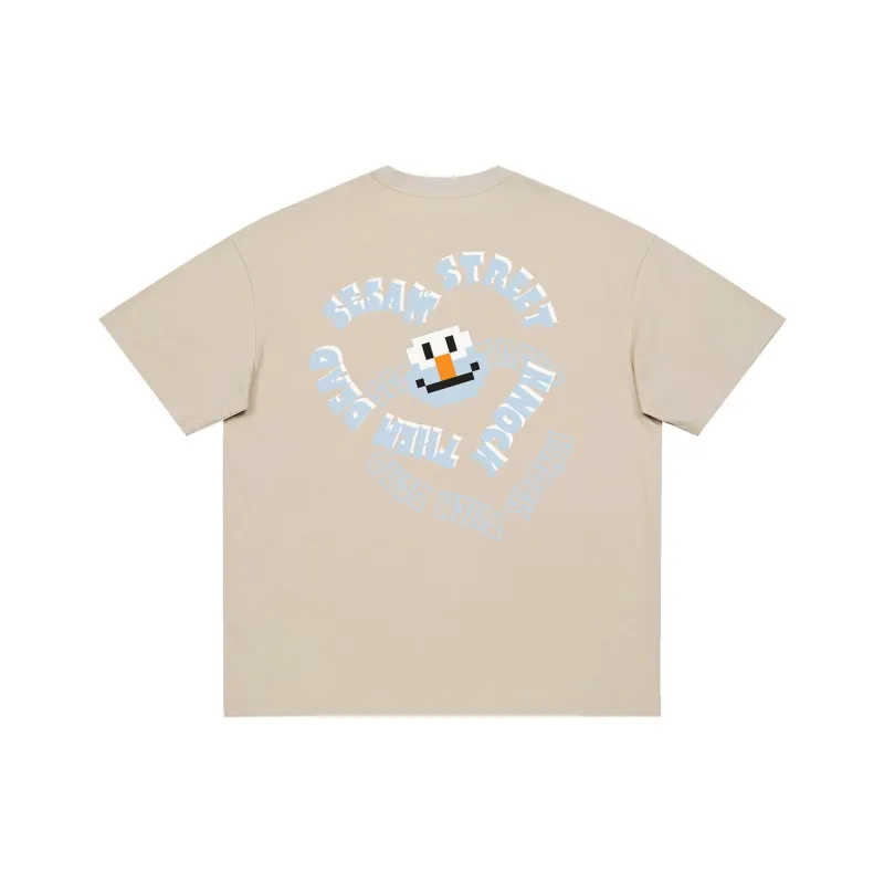 SESAME STREET T Shirt Unisex Black-4