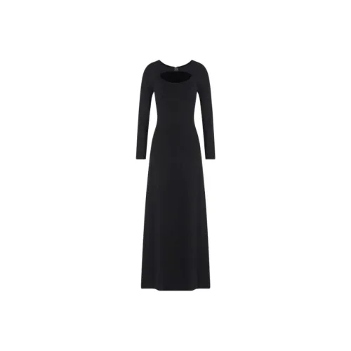 ARMANI EXCHANGEAE SS25 Long Sleeved Dress Women's Black