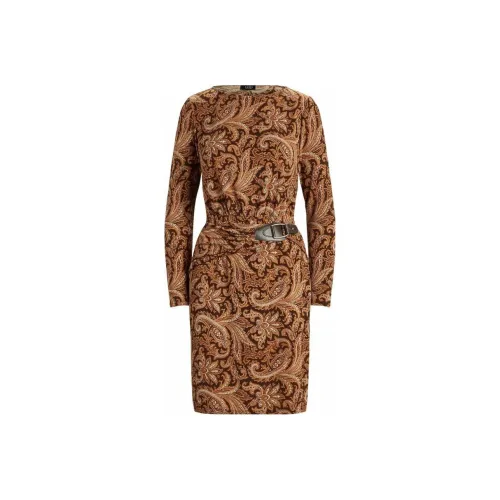 Polo Ralph Lauren Long-Sleeved Dresses Women's Brown