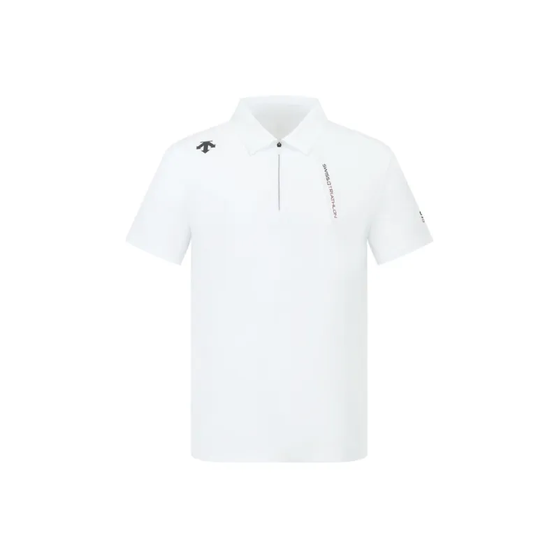 DESCENTE RUNNING Collection Polo Shirt Men's-0