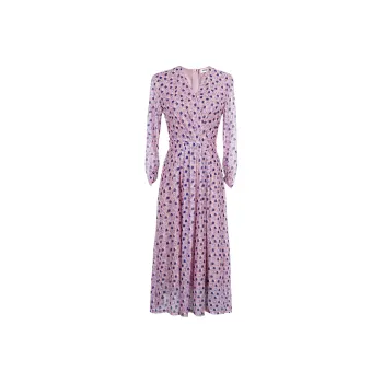MISSSHINE Long Sleeved Dresses Women's Dusty Pink