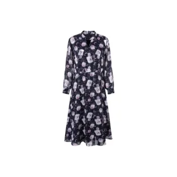 JZ. ANNAKRO Long Sleeved Dresses Women's Blossom Pink Red