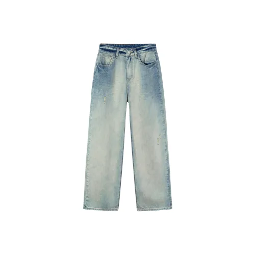 Ouyang Jeans Women's Light Blue Gray