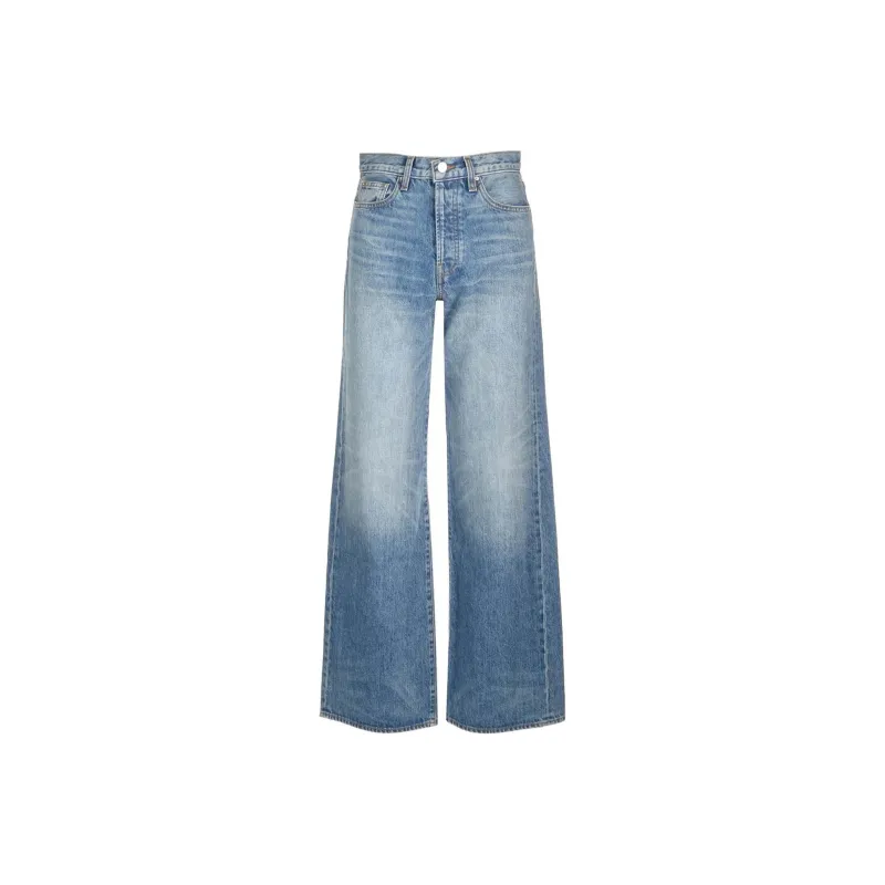 AMIRI High rise Wide leg Jeans-0