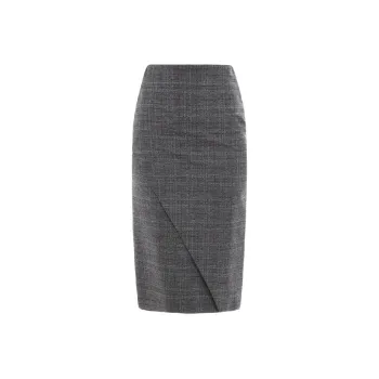 Balenciaga Asymmetrical Pencil Skirt
